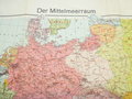 2 Karten "Vorderasien mit seinen Erdölgebieten" und "Der Mittelmeerraum"
