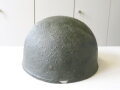 British 1944 dated Airborne Helmet , BMB1944 markings, all complete but overpainted.