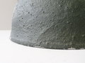 British 1944 dated Airborne Helmet , BMB1944 markings, all complete but overpainted.