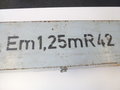 Entfernungsmesser 1,25 R42 Raumbild im Transportkasten mit Zubehör. Originallack, klare Optik