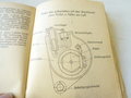 Merkblatt für das waffentechnische Personal der Panzer Einheiten datiert 1944, 46 Seiten plus Anlage