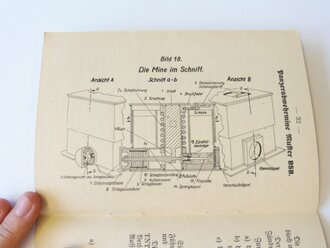 Merkblatt über fremde Panzerabwehr-Minen datiert 1939, 38 Seiten