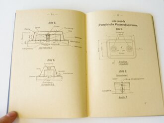 Merkblatt über fremde Panzerabwehr-Minen datiert 1939, 38 Seiten