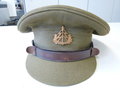 Großbritannien 2.Weltkrieg, Schirmütze eines Angehörigen des Reconnaissance Corps in gutem Zustand. Kopfgrösse 57 1/2