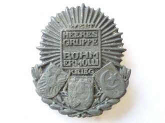 Österreich 1.Weltkrieg, Kappenabzeichen Heeresgruppe Böhm...
