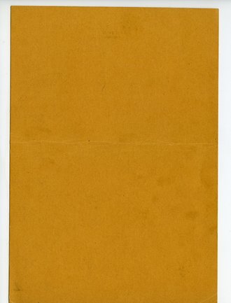 Ausweis über sportliche Grundausbildung eines Frankfurter Studenten, Grundkarte, datiert 1936