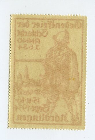 Werbemarke Gedenkfeier der Schlacht anno 1634, Nördlingen, 15./16. September 1934