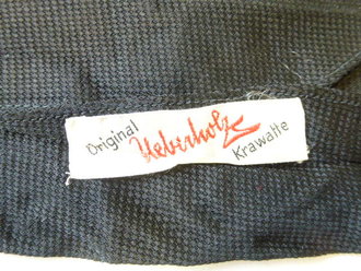 Luftwaffe, Krawatte mit Etikett " Verkaufsabteilung der Luftwaffe ", selten