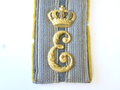 1. Weltkrieg, Schulterklappe des Garde Grenadier-Regiment 3 (Königin Elisabeth). Rang eines Kompagniefeldwebels (Offiziers-Stellvertreter), garantiert Original
