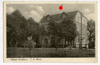 Ansichtskarte Hohner Kaufhaus, datiert 1941