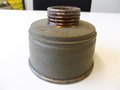 1.Weltkrieg, Gasmaskenfilter datiert 1917, Originallack