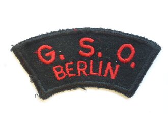 U.S. patch, vgc "G.S.O. Berlin"