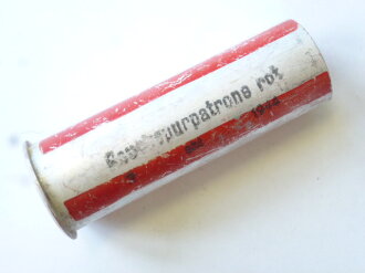Rauchspurpatrone rot, Abgeschossene, leere...