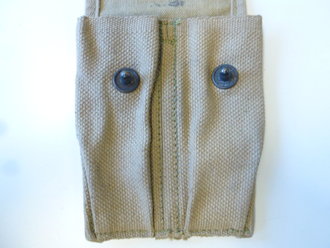 US Army WWI, pouch magazine , 1918 dated , khaki