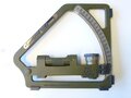 US WWII, M1 GUNNERS QUADRANT WWII  artillery range instrument w wood M56 case, guaranteed original