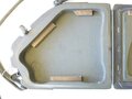 US WWII, M1 GUNNERS QUADRANT WWII  artillery range instrument w wood M56 case, guaranteed original