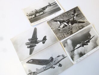 U.S. WWII, 5 Post Cards Aircraft