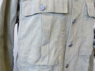 US Army, Jacket, Herringbone Twill, M42 pattern, repair in the back Schulterbreite 49cm, Armlänge 58cm