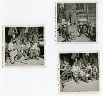 3 Fotos Uniformpflege in der Unterkunft, Maße 6x6cm