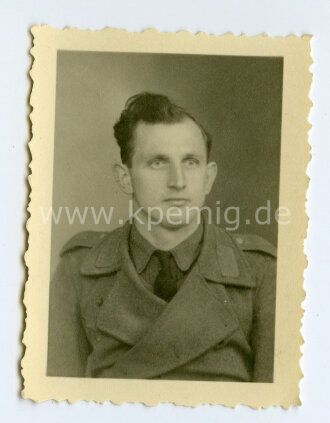 Foto Sturmgeschützmann, Maße 5,5x7,5cm
