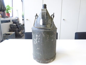 Petroleumkanne Wehrmacht, Originallack, Hersteller BS38