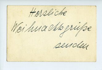 Hermann und Emmy Göring, Autograph mit Herzlichen...
