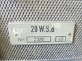 20 Watt Sender d ( 20 W.S.d ) datiert 1943, Gehäuse überlackiert, Frontplatte Originallack. Funktion nicht geprüft