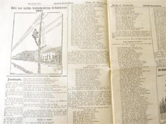 Österreich 1.Weltkrieg, Kronen Zeitung Österreich, datiert 22. November 1915