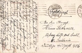 1. Weltkrieg, 3 Ansichtskarten "Deutschland denk an deine Helden",  "Auf baldiges Wiedersehen in der Heimat" und "Ewig dein!", datiert 1915/6