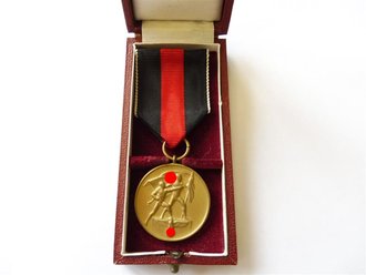 Medaille 1.Oktober 1938 ( Anschlussmedaille ) im Etui. Sehr guter Zustand