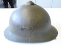 Russland 1.Weltkrieg,  Stahlhelm M17 Sohlberg. Originallack und Innenfutter, Kinnriemen defekt. Extrem seltener Helm