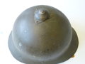 Russland 1.Weltkrieg,  Stahlhelm M17 Sohlberg. Originallack und Innenfutter, Kinnriemen defekt. Extrem seltener Helm