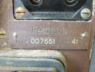 Feldfunksprecher f ( Feldfu.f ) datiert 1941....