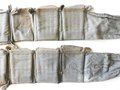 1.Weltkrieg Patronenbandolier, Extrem seltenes Stück da diese Bandoliere als zusätzlicher Patronenvorrat vor Angriffen ausgegeben wurden und nach Gebrauch weggeworfen wurden.Sehr guter Zustand, datiert 1918