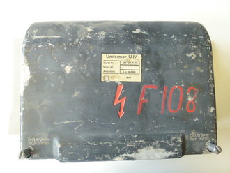 Luftwaffe Umformer U17 Ln27025 für FuG 16. Originallack, Funktion nicht geprüft