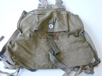 A-Rahmen mit Tasche Wehrmacht, getragenes Stück