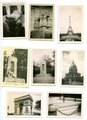 Fallschirmjäger auf Urlaub in Paris, 13 Fotos, Maße ca. 6cm x 9cm und Postkartenformat