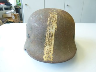 Stahlhelm Heer M35 , ungereinigter Scheunenfund