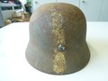 Stahlhelm Heer M35 , ungereinigter Scheunenfund