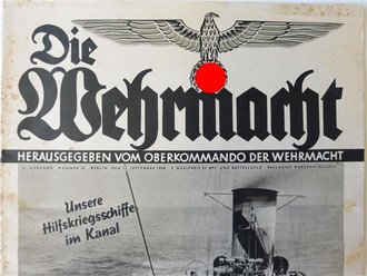 Die Wehrmacht "Unsere Hilfskriegschiffe im Kanal", Heft Nr. 20, 25. September 1940