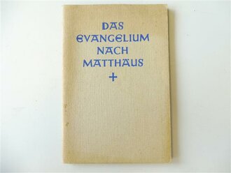 3 Bücher "Katholisches Feldgesangbuch", "Das Evangelium nach Matthäus" und "Was dünkt euch von Jesus Christus"