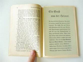 3 Bücher "Katholisches Feldgesangbuch", "Das Evangelium nach Matthäus" und "Was dünkt euch von Jesus Christus"