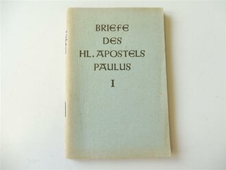 3 Bücher "Katholisches Feldgesangbuch", "Briefe des Hl. Apostels Paulus" und "Merkbuch für die Sonn-und Feiertage"