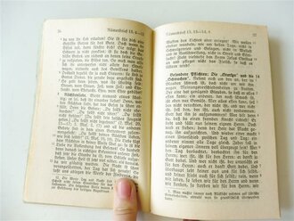 3 Bücher "Katholisches Feldgesangbuch", "Briefe des Hl. Apostels Paulus" und "Merkbuch für die Sonn-und Feiertage"