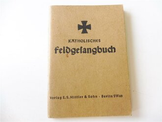 4 Hefte "Katholisches Feldgesangbuch", "Das Evangelium nach Johannes", "Unsere liebe Frau" und "Stark im Herren" 