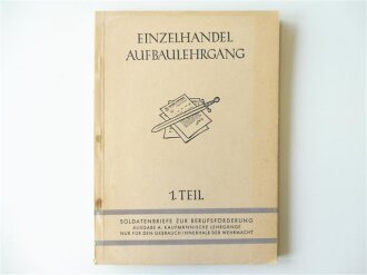 6x "Soldatenbriefe zur Berufsförderung": "Weg zur Reifeprüfung Deutsch", "Bankkaufmann", "Kaufmännischer Aufbaulehrgang", "Landwirtschaftlicher Grundlehrgang", "Einzelhandel Aufbaulehrgang" und "Kaufmännischer Grundlehrgang"