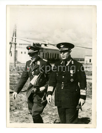 Pressefoto, Besprechung des kommandierenden Generals der...