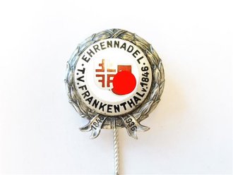 Ehrennadel Turnverein Frankenthal 1936