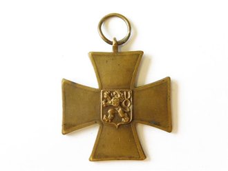Tschechei , Ehrenkreuz für Freiwillige an den Kämpfen 1919 in der Slowakei