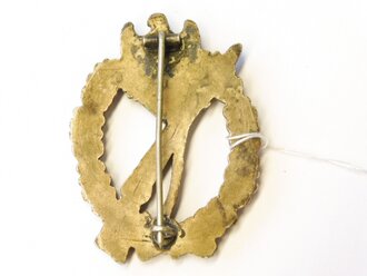 Infanteriesturmabzeichen in Silber, getragenes Stück aus Cupal